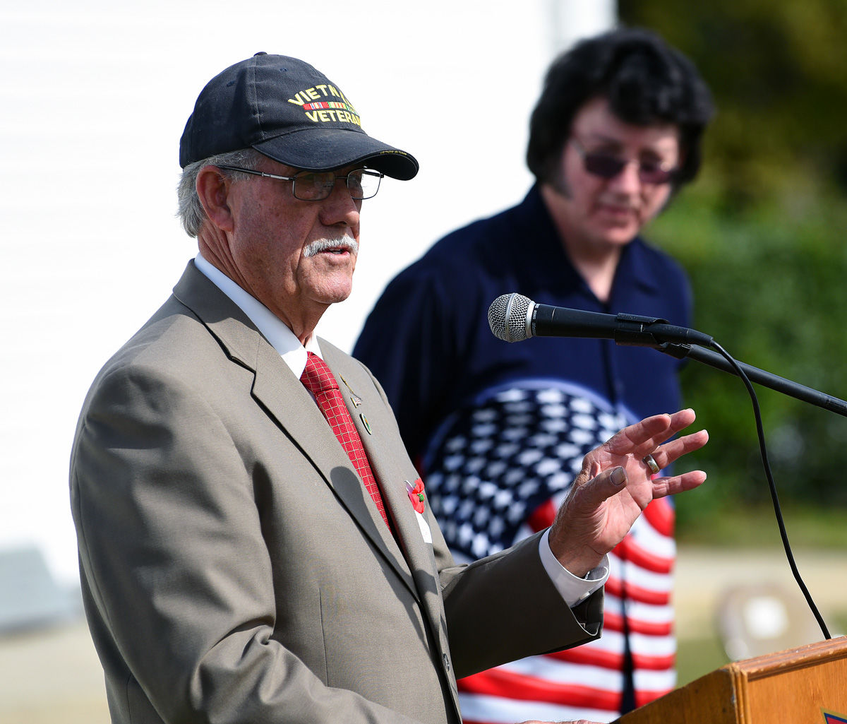 Veterans Day ceremony at VFW Post #3073